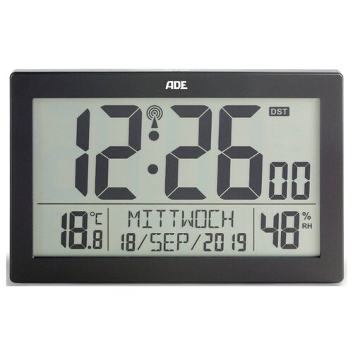 Радиочасы ADE XL CK1927 black 334800₽