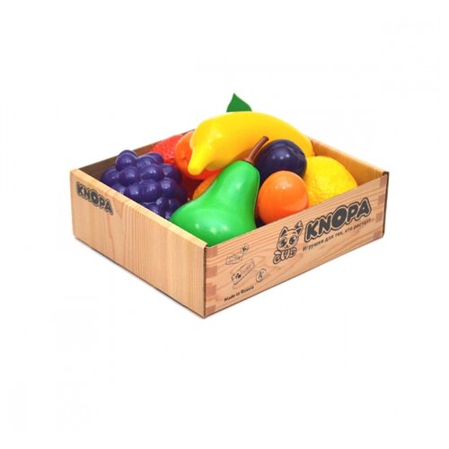фото Набор продуктов knopa малый ящик "фрукты" 87050 разноцветный