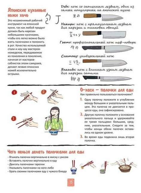 Японская кухня в иллюстрациях (Кие Лор; Киши Харуна) - фото №17