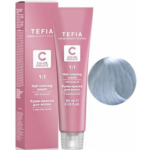 TEFIA COLOR CREATS краска для волос T9.12 60МЛ