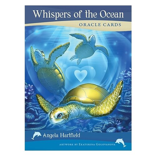 Гадальные карты Blue Angel Publishing Таро Whispers of the Ocean, 50 карт, 500 гадальные карты blue angel publishing таро whispers of the ocean 50 карт