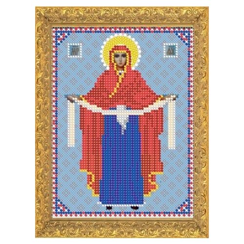 фото Набор для вышивания бисером "пресвятая богородица покрова" светлица
