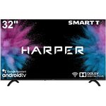 Телевизор Harper 32R690TS, SMART (Android TV), черный - изображение
