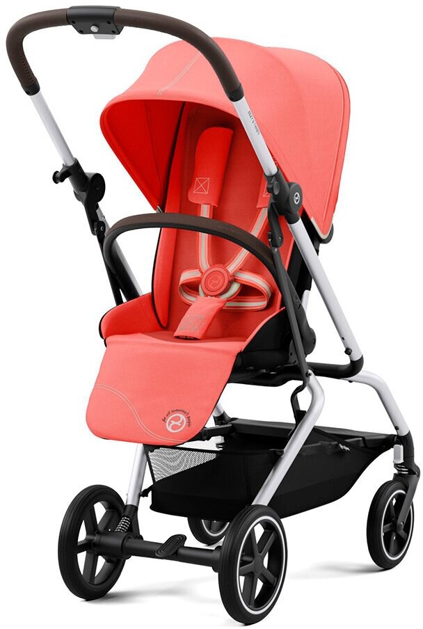 Прогулочная коляска Cybex Eezy S Twist +2 SLV Hibiscus Red