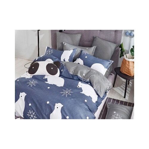 фото Asabella комплект постельного белья 1,5-спальный, печатный сатин 1395-4xs