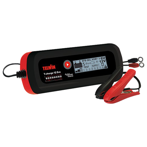 фото Зарядное устройство telwin t-charge 12 evo красный/черный