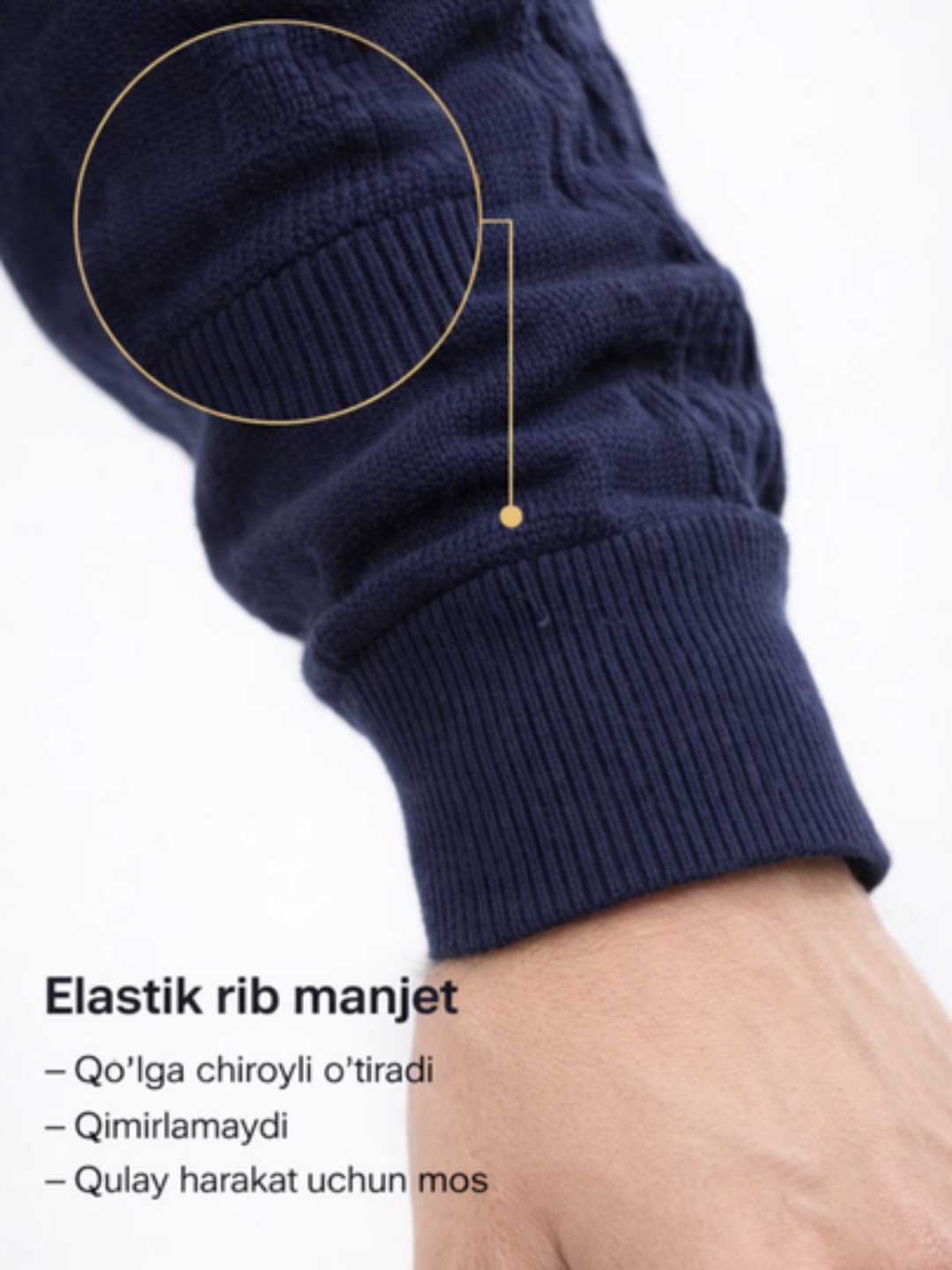 Свитер  1, размер 2XL, , темно-синий — фото 1