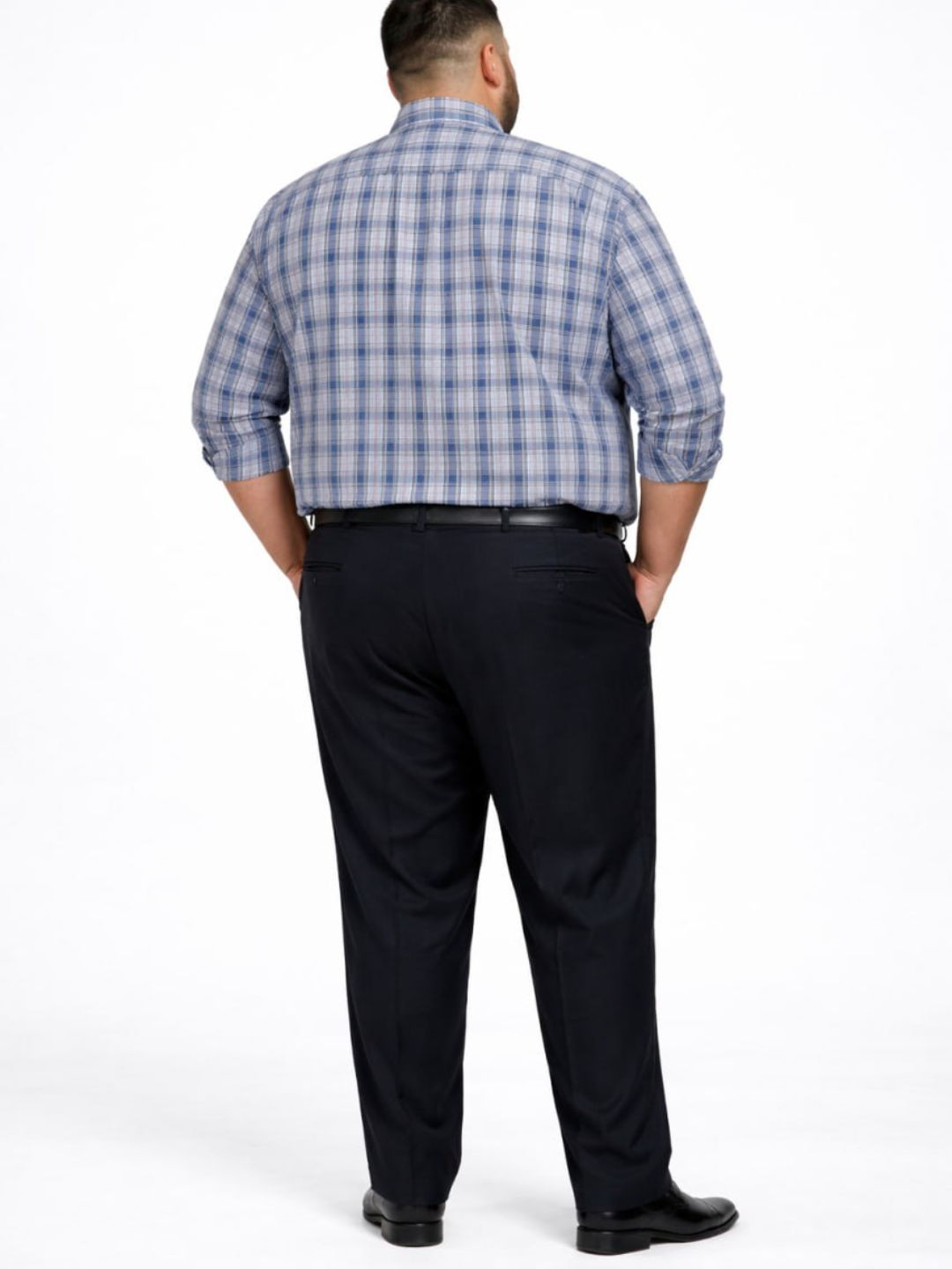 Рубашка  1, размер 5XL, синиий — фото 1