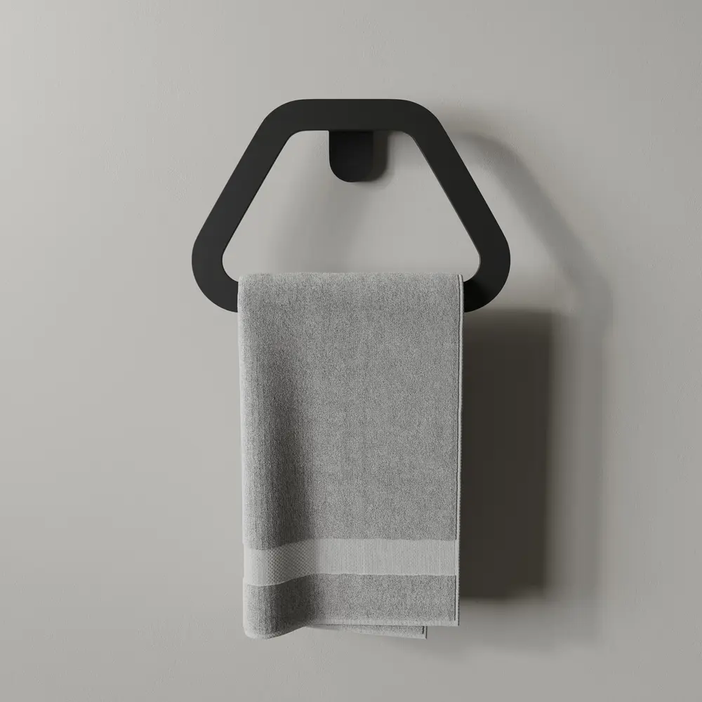 Полотенцедержатель-кольцо Iddis Lahta LMLAHZO0Bi51 цвет черный