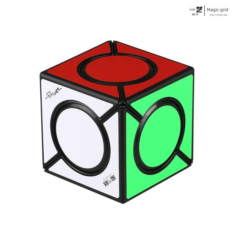 Magic Cubes Square Color Speed Cube Puzzle Игрушка Черная