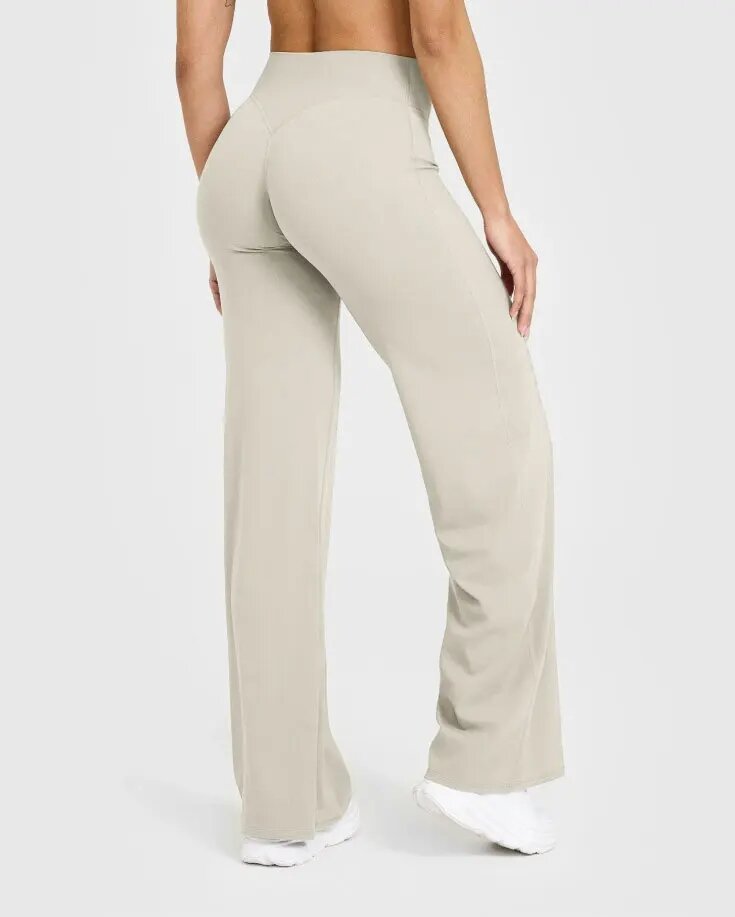 Спортивные штаны NCLAGEN SoftMotion женские Бежевый, XL, Light Gray