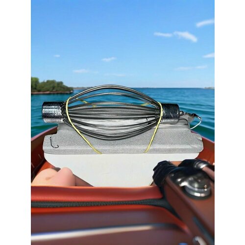 Подпуск. оснастка с кормушкой призма 250гр. 5крючков.