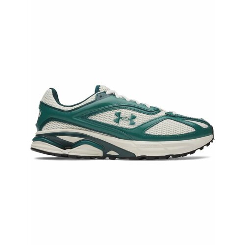 фото Кроссовки under armour hovr apparition rtrftr tc, полнота f (eu)/ на среднюю стопу, размер 5,5/7 us, бежевый/зеленый