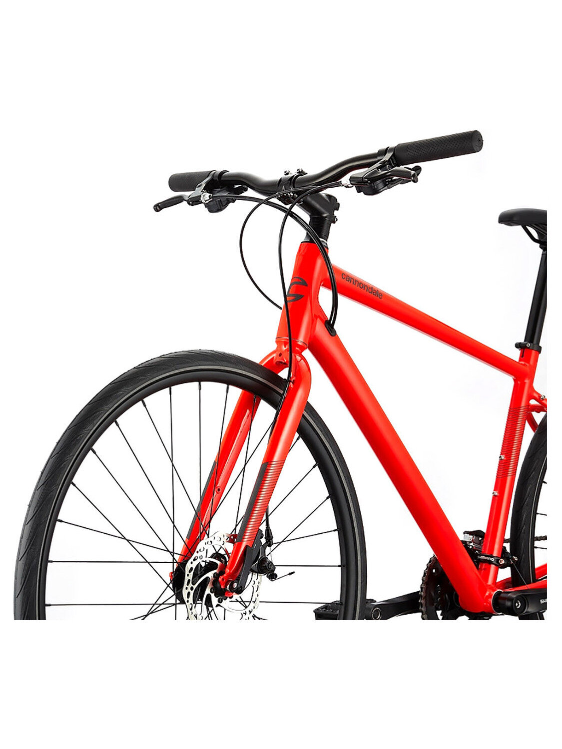 Велосипед Cannondale Quick Disc 5 700 M 2025 Красный, для мужчин — фото 1