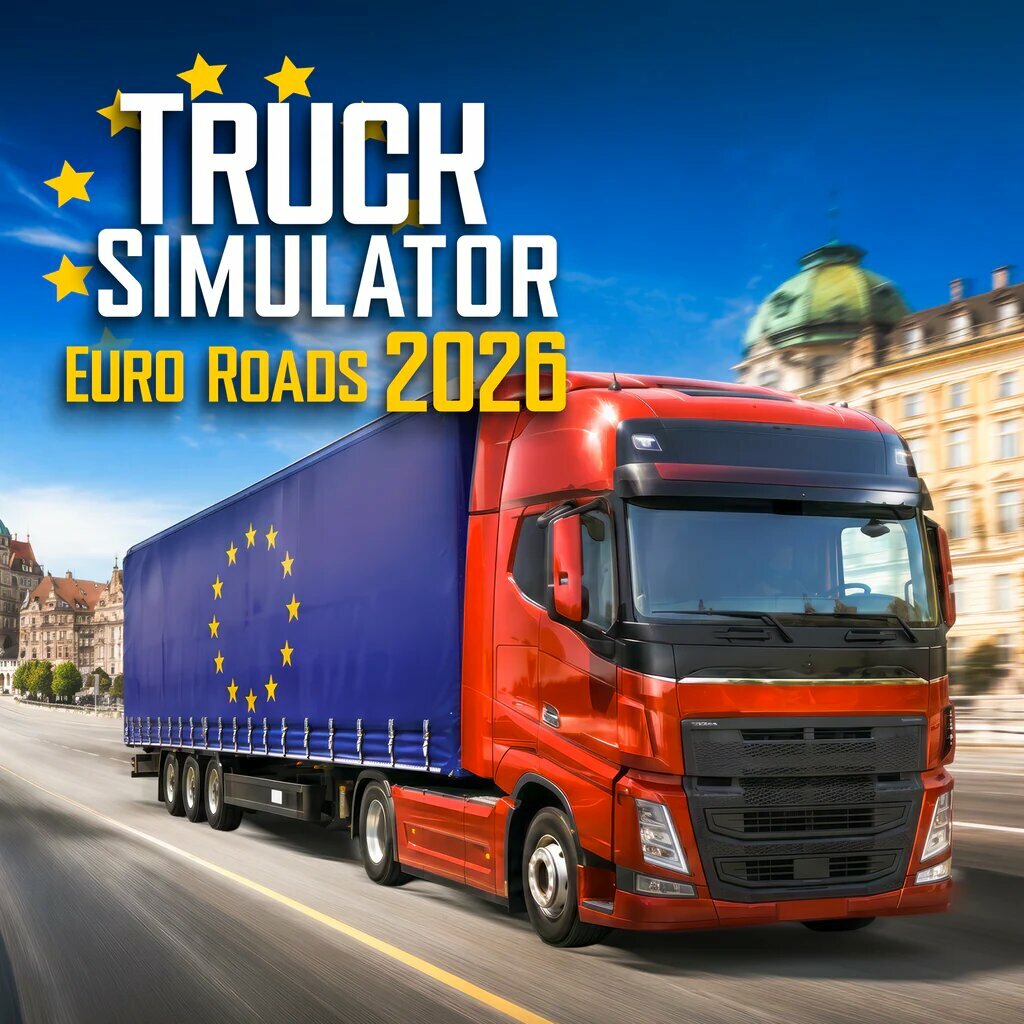 Игра Truck Simulator Euro Roads 2026, цифровое издание PlayStation 5, регион Индия / код пополнения баланса