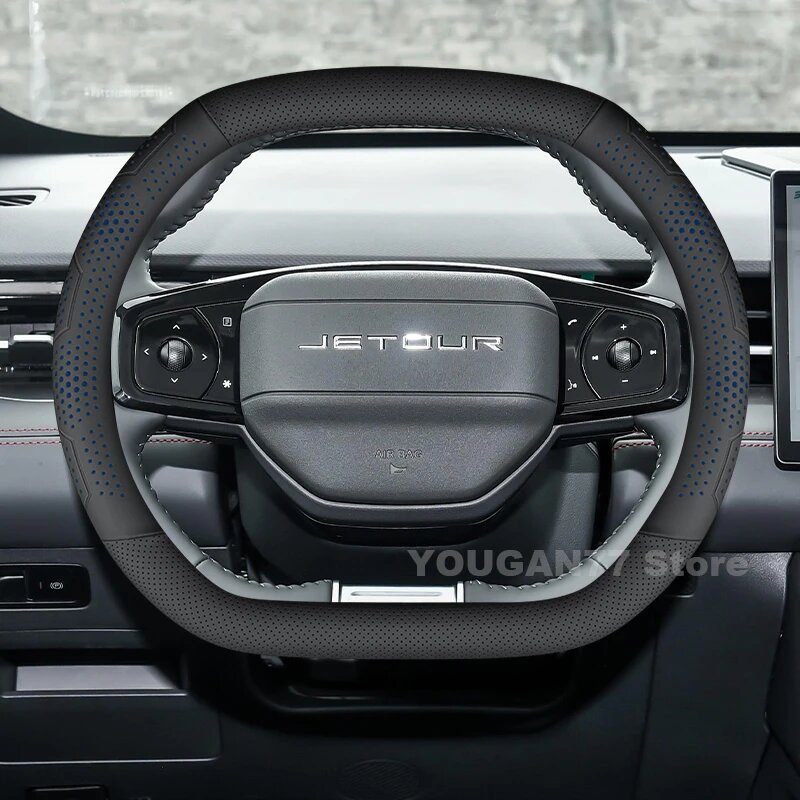Кожаный чехол на руль для Jetour Dashing 2025 2024 2026, нескользящий, аксессуары для Jetour Dashing 2025