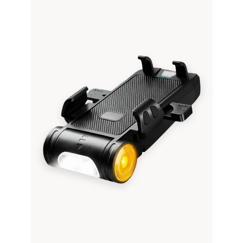 Фонарь для велосипеда, с повербанком, USB-зарядкой, 4 режима, 500 лм