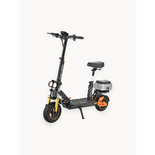 Электросамокат взрослый с сиденьем Kugoо Kirin M5 Pro, нагрузка до 150 кг, пробег до 77 км, скорость до 55 км/ч