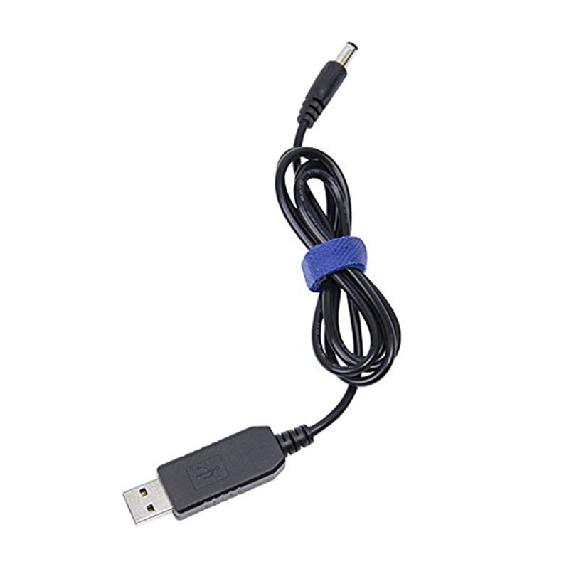 I4(G N V F) Кабель преобразования USB в постоянный ток 5 В 12 В, повышающий кабель напряжения 5,5x2,1 мм, штекер постоянного тока, 1 м, новинка