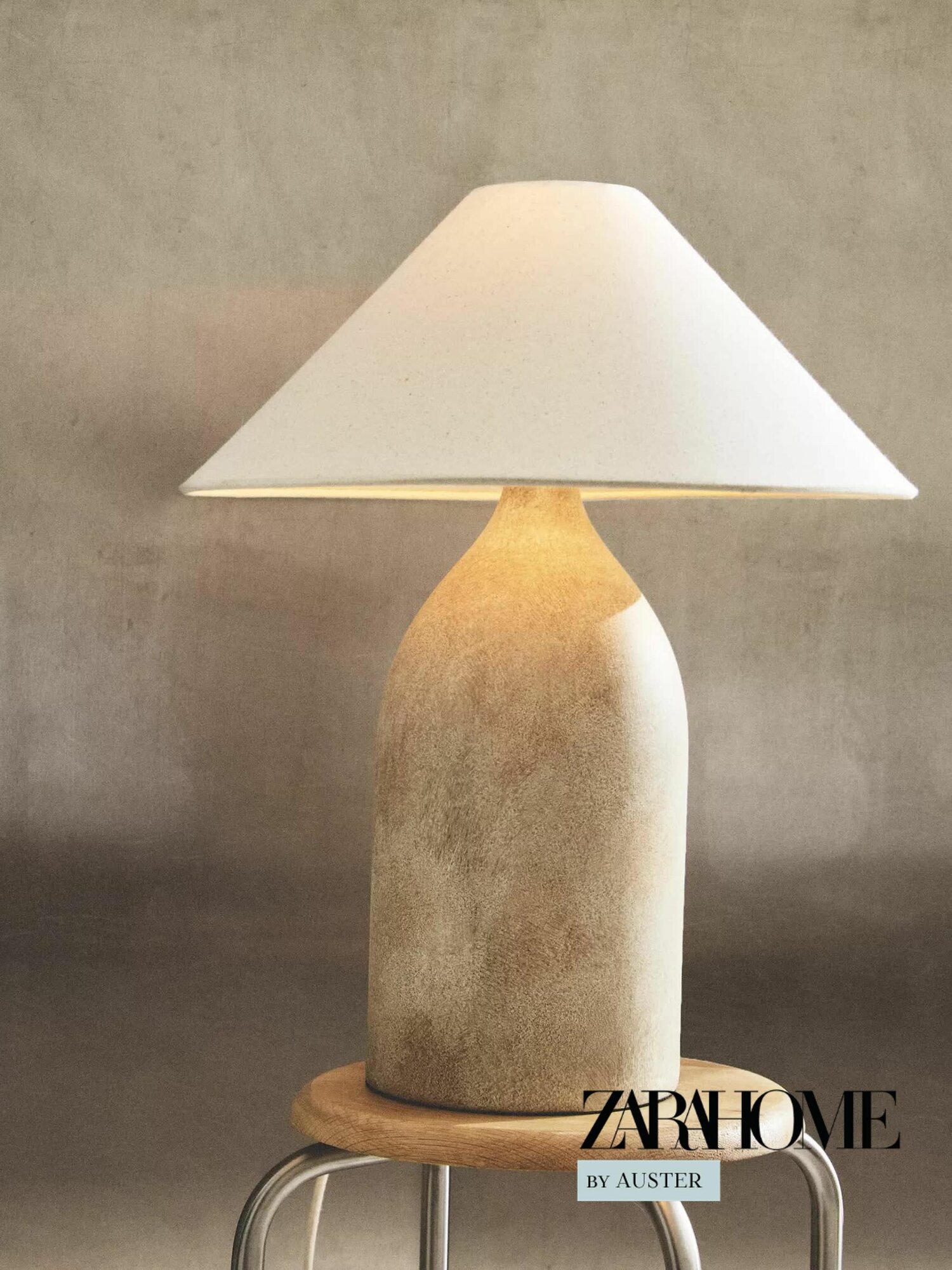 Лампа настольная ZARA HOME LARGE CERAMIC TABLE LAMP