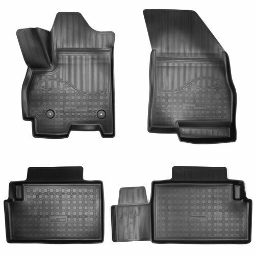 Коврики салонные для Chery Tiggo 4 Pro 3D 2022 NORPLAST NPA11-C11-720-2