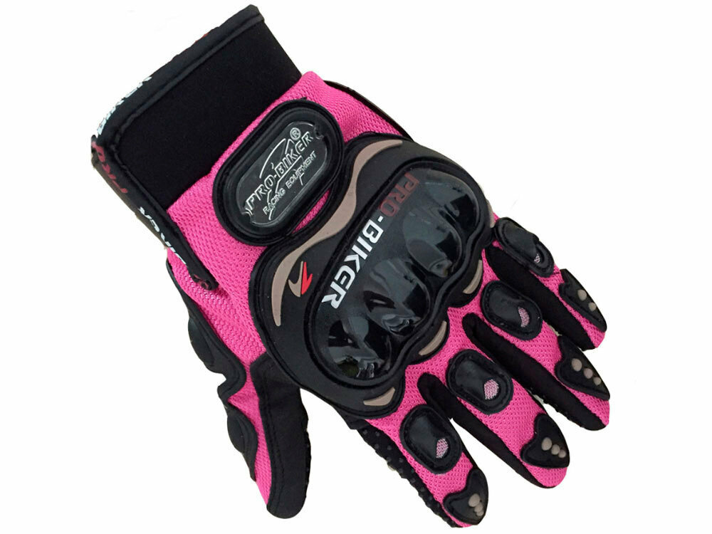 Мотоперчатки Текстиль Короткие Pro-Biker MCS-01 Pink, L