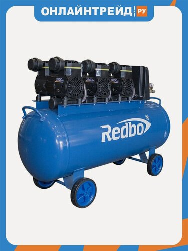 Изображение товара Безмасляный компрессор Redbo ACN-100/3600-3 (3.6кВт, 315л./мин, 100л, 6 цил.)