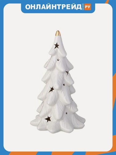 Изображение товара Фигурка Lefard "елка" с led-подсветкой 11,5х11,4х19,9 см (146-2132)