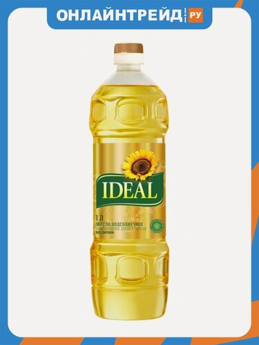 Изображение товара Масло Ideal подсолнечное 1 л