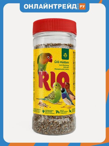 Изображение товара Минеральная смесь Rio для всех видов птиц, 520 г