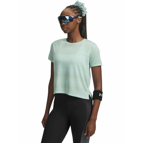 фото Футболка спортивная under armour ua bcl shortsleeve, размер xs, голубой