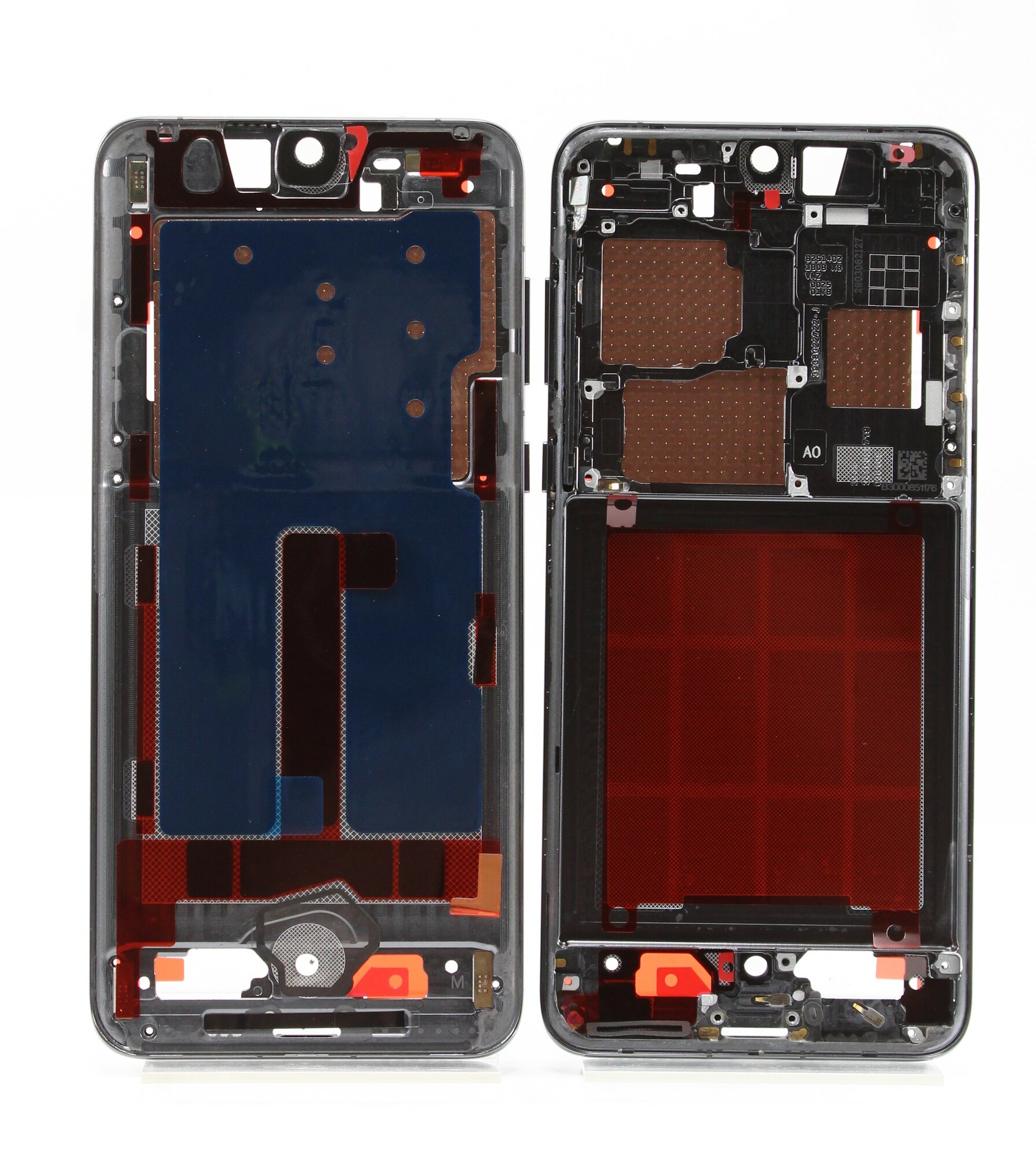 Рамка дисплея для Huawei P60/P60 Pro (LNA-LX9/MNA-LX9) Черная (Премиум)