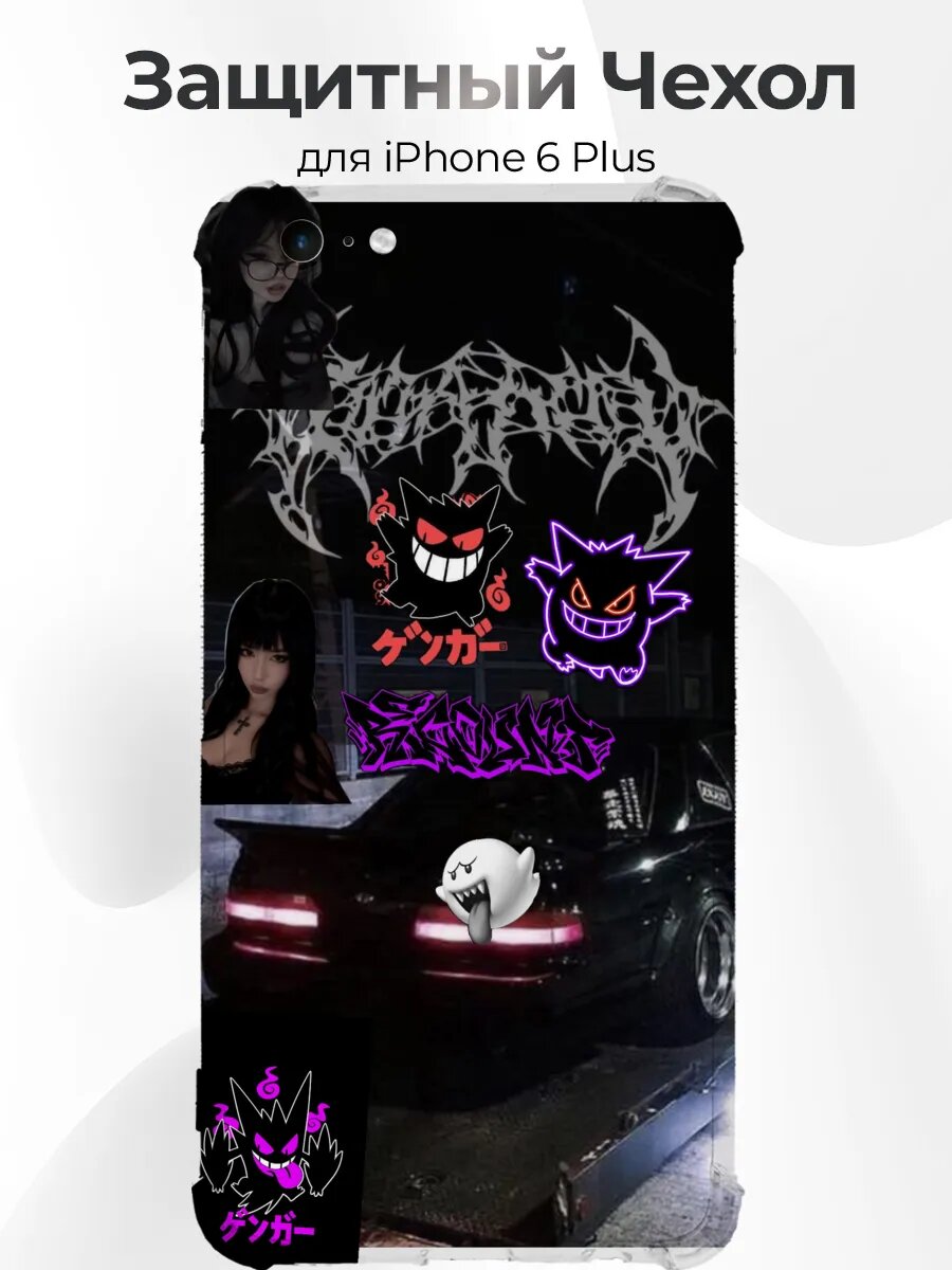 Чехол iPhone 6 Plus черная Silvia S13 326Power