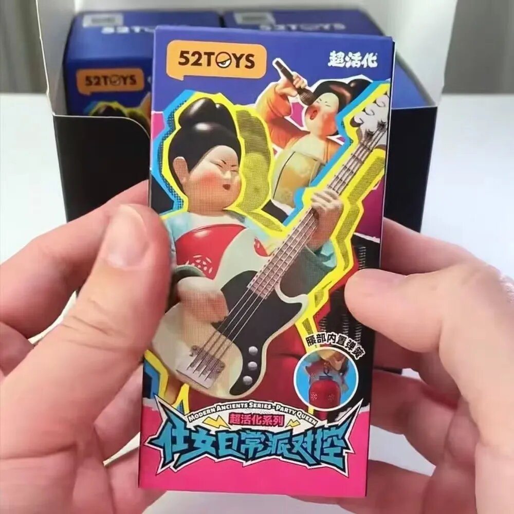 Бокс-сюрприз 52TOYS Супер-оживление: Повседневная вечеринка придворных дам , 1 шт. (случайный выбор)