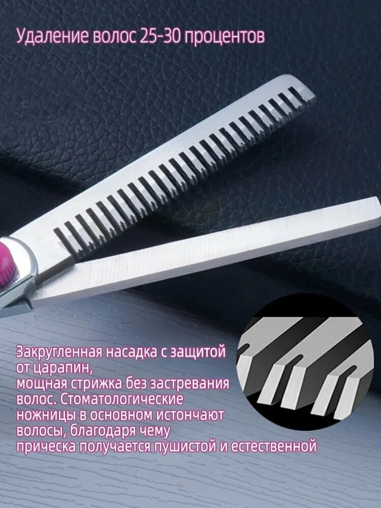 Ножницы для стрижки собак и кошек, набор инструментов для груминга животных