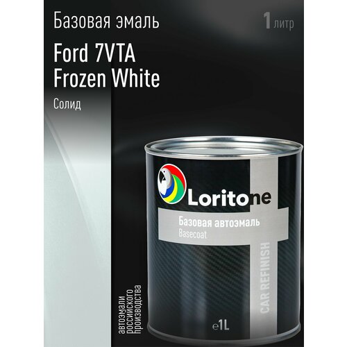 фото Loritone эмаль базовая ford 7vta frozen white (1л)
