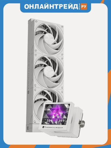 Изображение товара СВО для процессора Thermalright Stream Vision 360 White (S-VISION-360-WH)