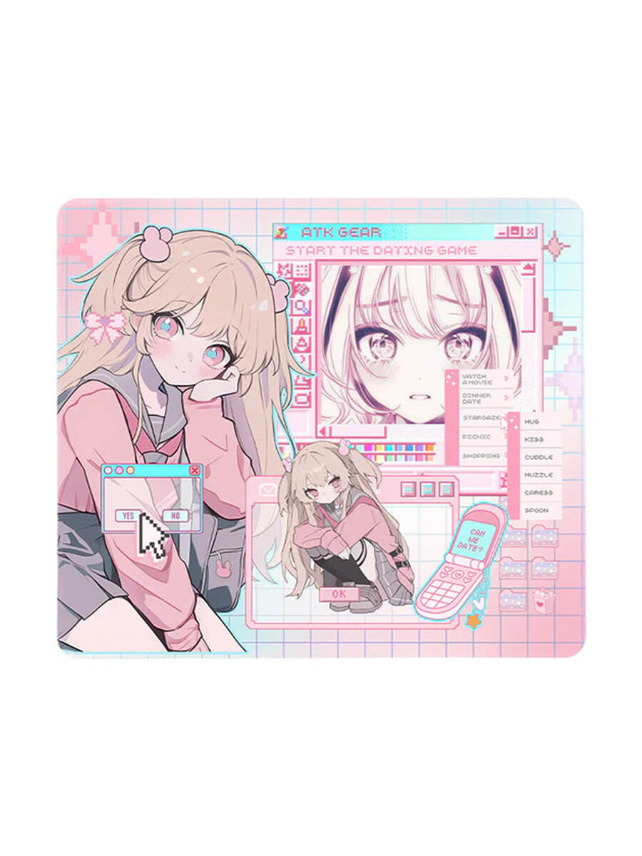 ATK Gear NANA, розовый, коврик для мыши