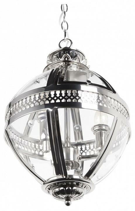 Подвесной светильник Loft it Lantern Res1dent1al LOFT3043-CH цвет плафона подвески Прозрачный, Хром, цвет арматуры Хром