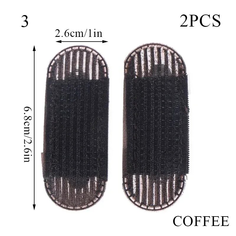 Пушистая подушка для волос Princess Head Sponge No.8 2pcs