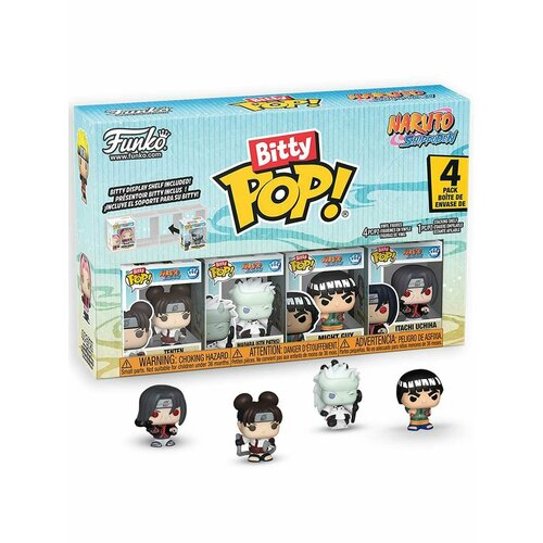 фото Набор funko bitty pop! naruto shippuden tenten+madara+might guy+itachi 4шт 92503