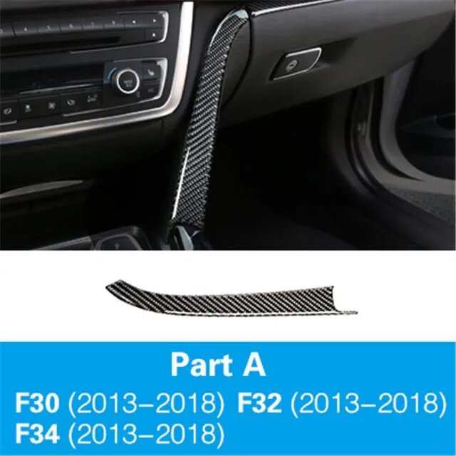 ABS Углеродное волокно наклейка BMW