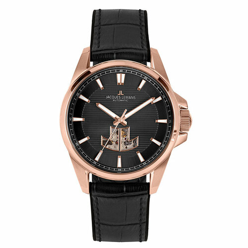 фото Наручные часы jacques lemans, черный