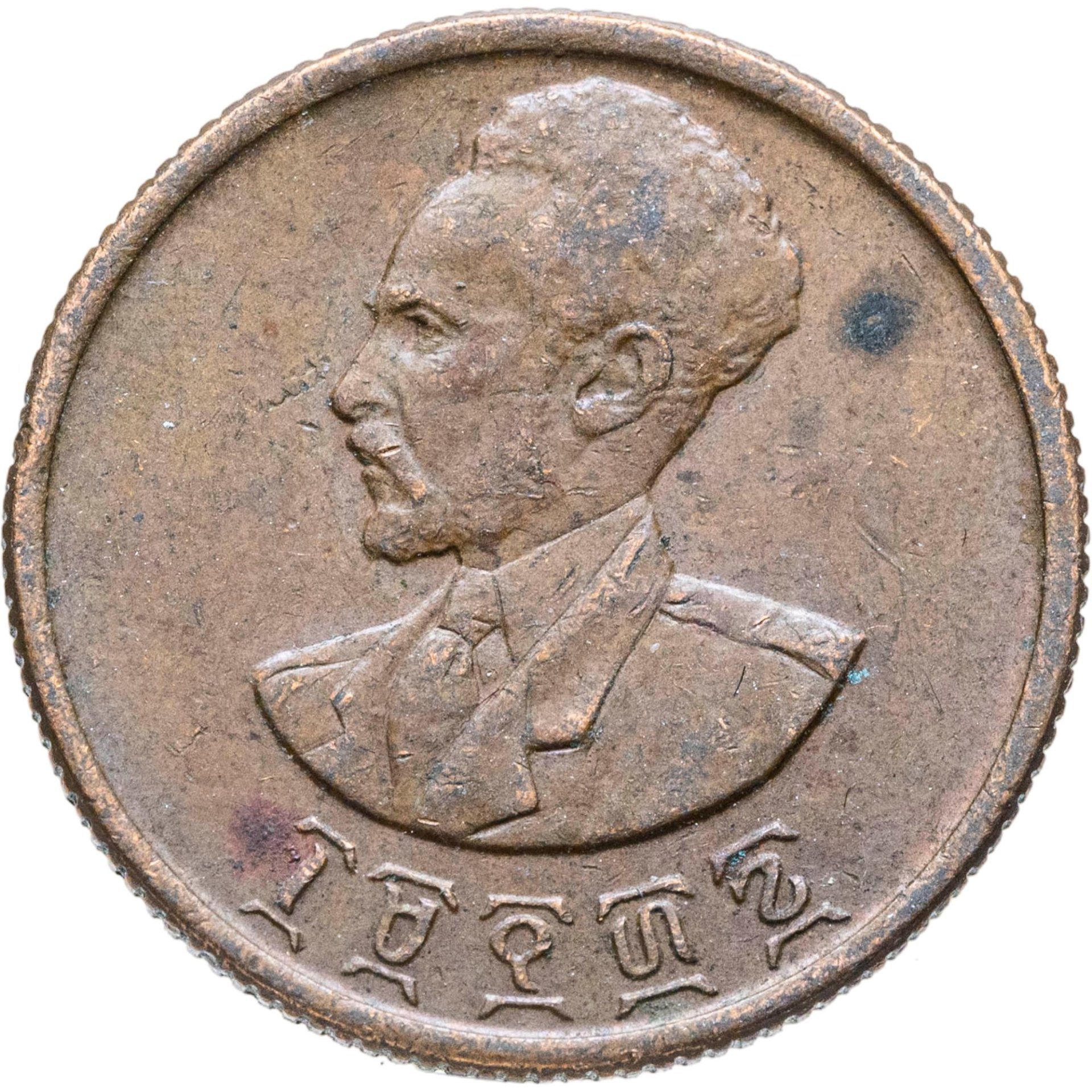 Эфиопия 10 центов (cents) 1944