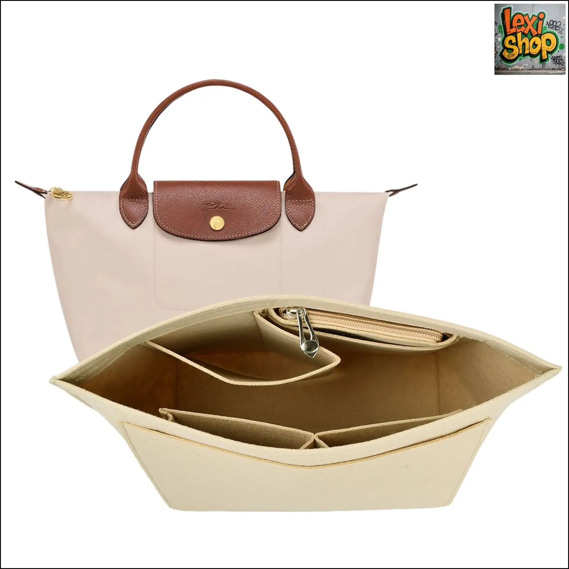 Органайзер для сумки с несколькими карманами для Longchamp для сумки с карманами многофункциональный