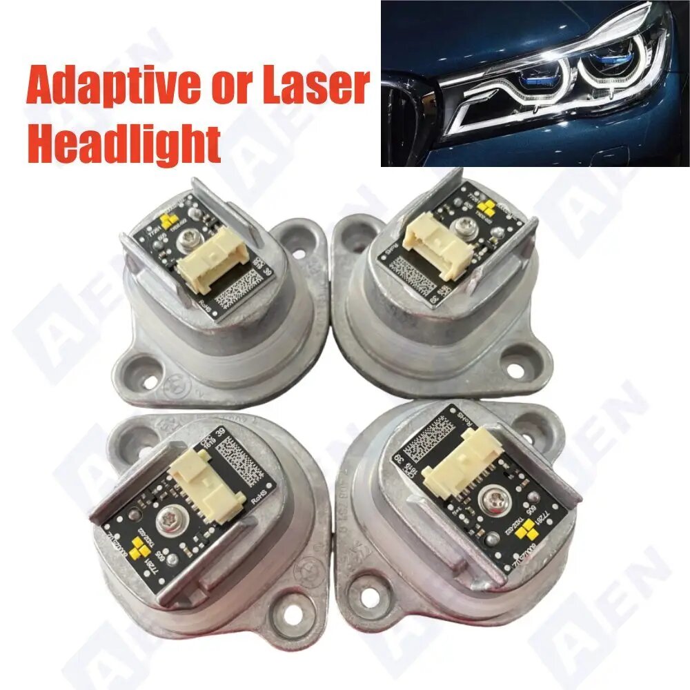 Желтые модули Angel Eye DRL для BMW 7 серии G11 G12 730i 740e 750i 740i Желтый, Adaptive Module