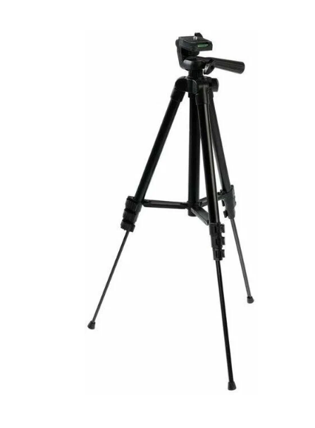 Штатив для телефона TRIPOD регулируемая высота от 40 до 15 м чёрный