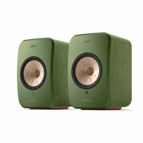 KEF LSX II olive green активная полочная акустика