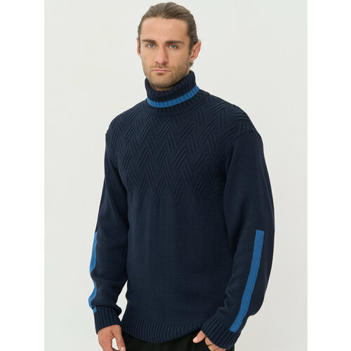 фото Свитер newvay, размер 48, синий