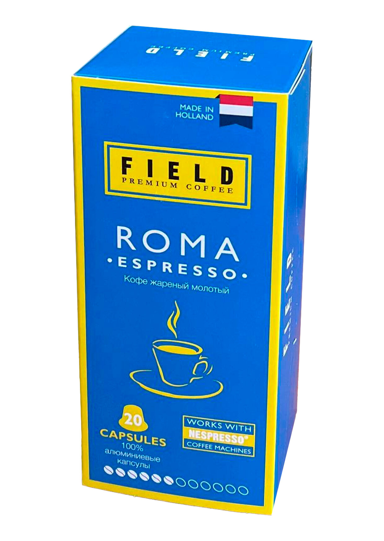 Кофе в капсулах Field Roma Espresso 20 шт - фотография № 9